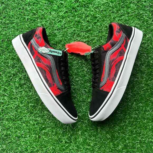 Vans Comfycush Old Skool After Dark Black / Red - Picture 7 of 9